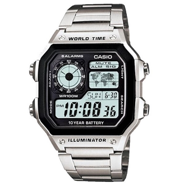 ساعت مچی دیجیتالی کاسیو مدل AE-1200WHD-1AVDF